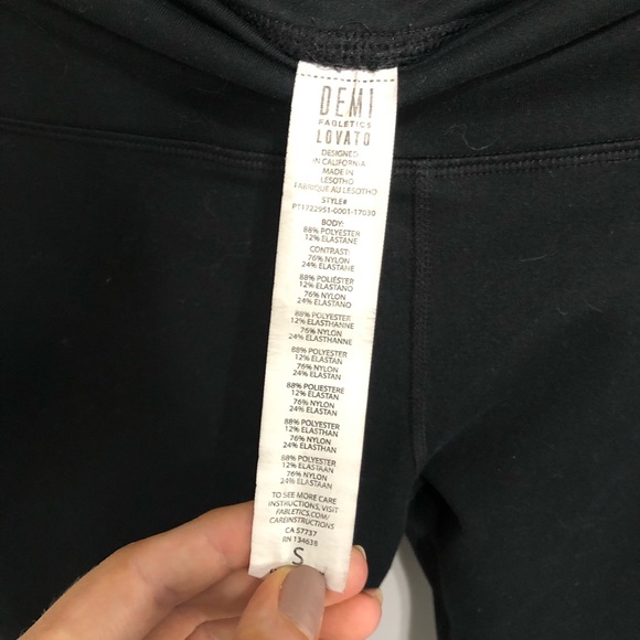 Demi Lovato x Fabletics Overall 7/8 Leggings - Picture 8 of 9